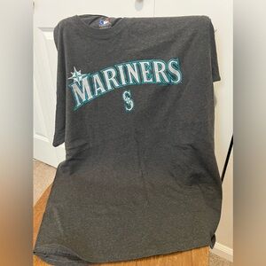 Mariners Baseball Tee Tshirt L Large Seattle Short Sleeveeeve Shirt